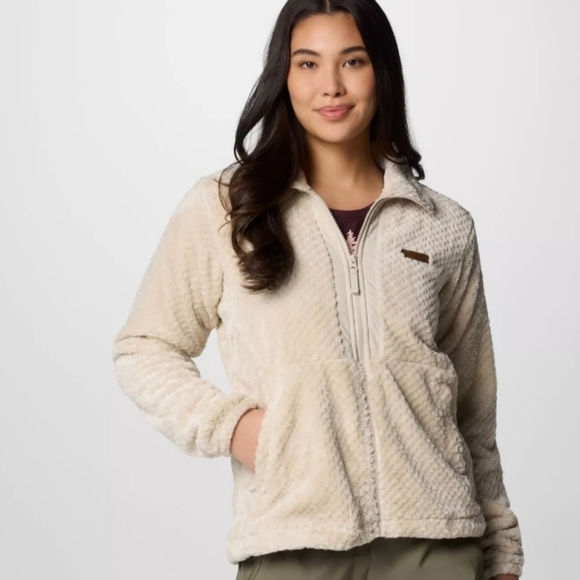 Columbia Fire Side Full Zip III Fleece Jacket Dark Stone size 2X - Picture 1 of 15